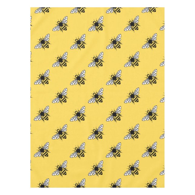 Manchester Bee Tablecloth (Front)