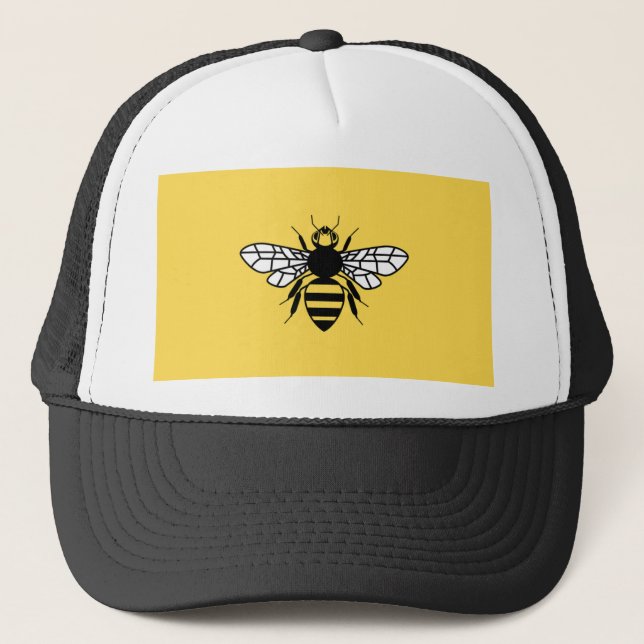 Manchester Bee Trucker Hat (Front)