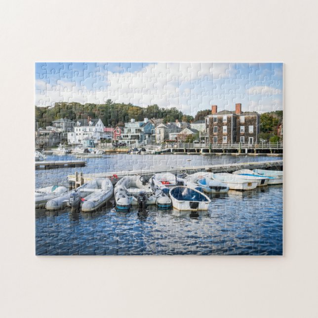 Manchester-by-the-Sea Massachusetts Jigsaw Puzzle (Horizontal)