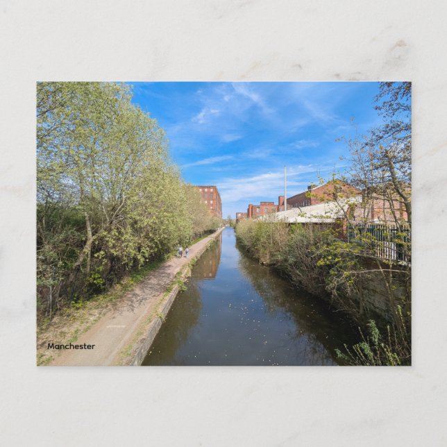 Manchester Canals Postcard (Front)