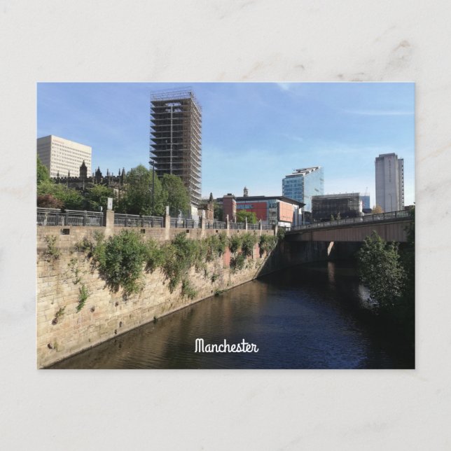 Manchester City Centre Postcard (Front)