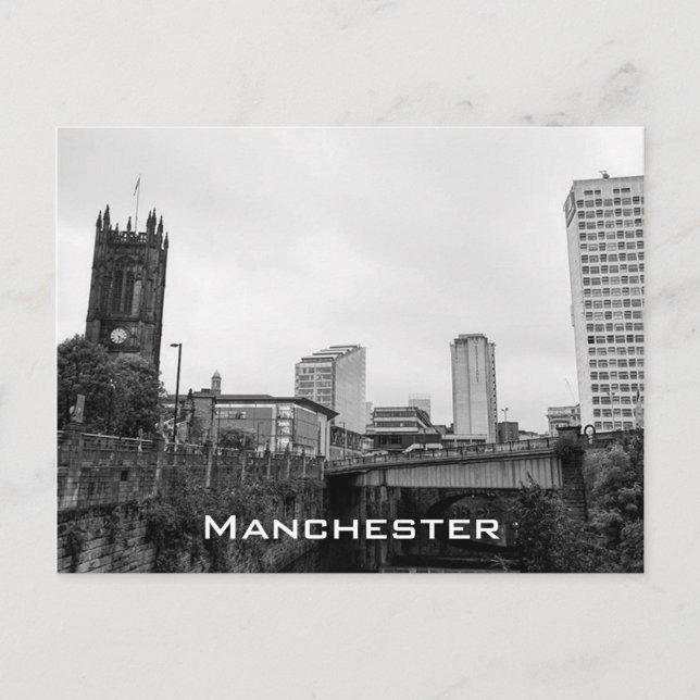 Manchester City Centre Postcard (Front)