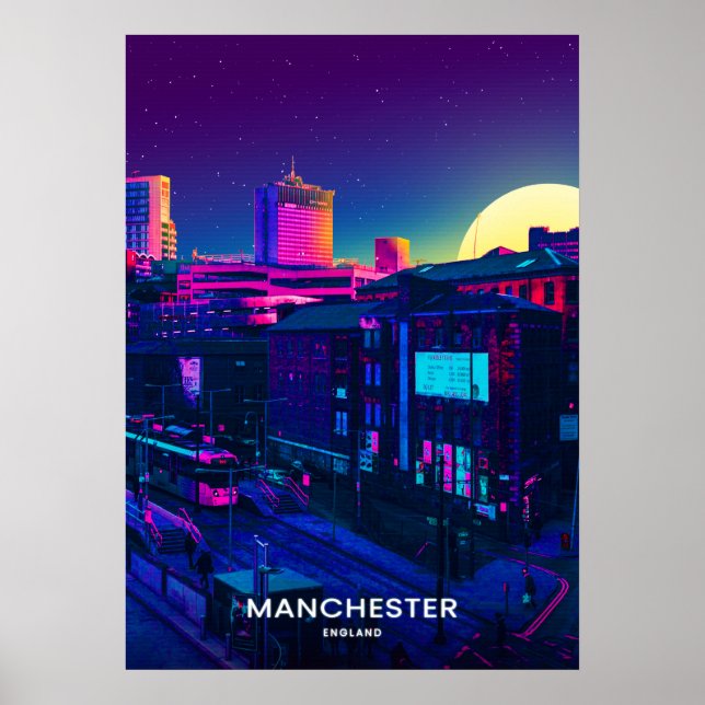 Manchester City Poster (Front)