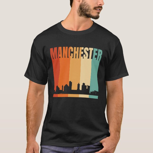 Manchester City Skyline T-Shirt (Front)
