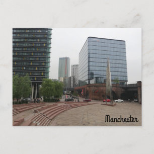 Manchester Cityscape Postcard