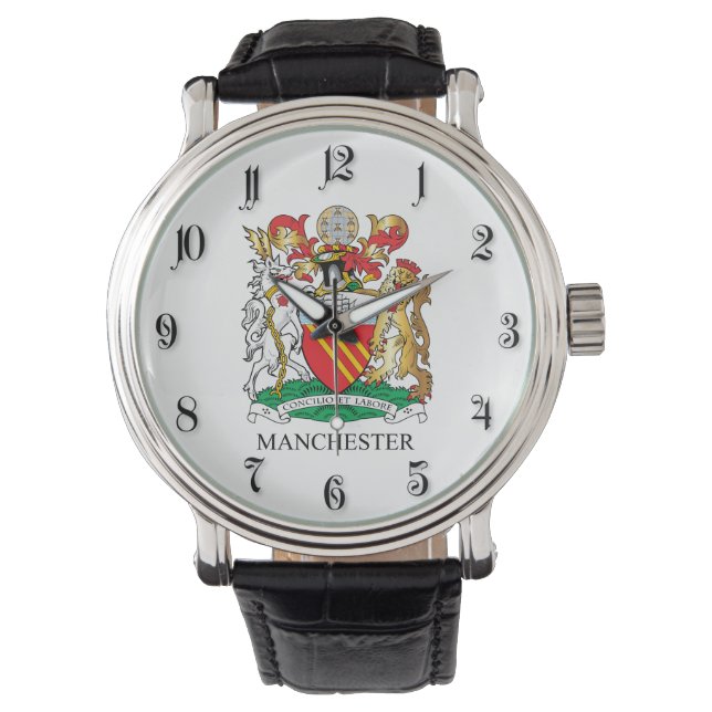 Manchester coat of arms watch (Front)