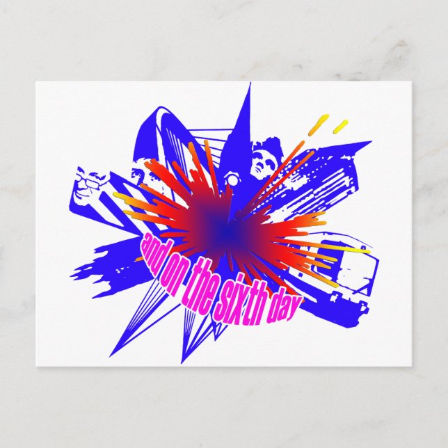 Manchester Colour Postcard (Front)