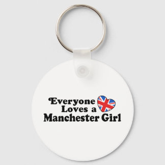 Manchester Girl Key Ring