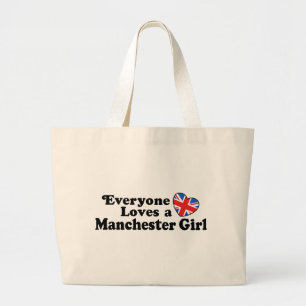 Manchester Girl Large Tote Bag
