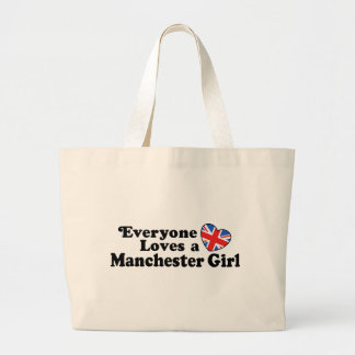 Manchester Girl Large Tote Bag