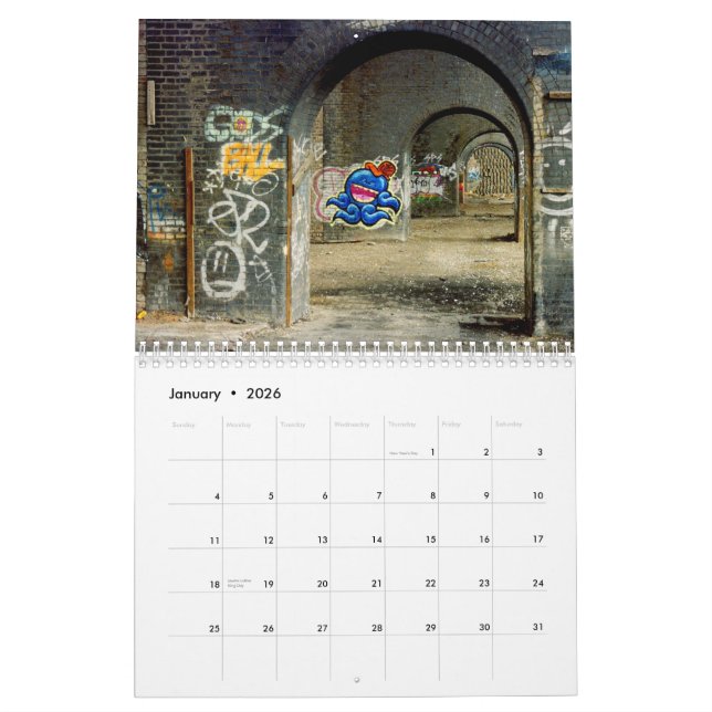 Manchester In  Photographs, UK Calendar (Jan 2026)