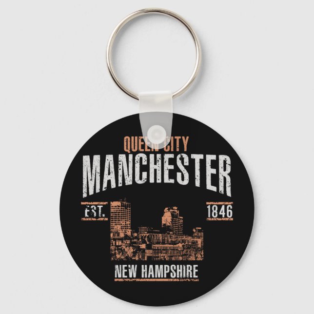 Manchester Key Ring (Front)
