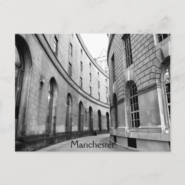 Manchester Library Walks Postcard (Front)