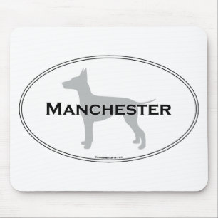 Manchester Oval Mouse Mat