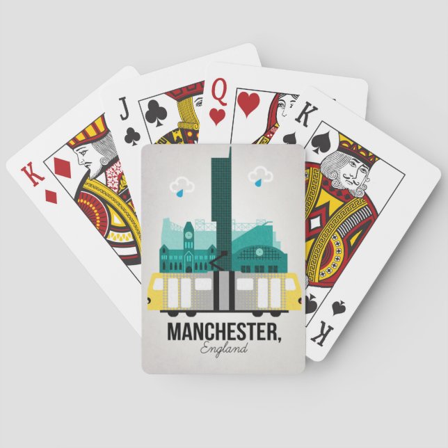 Manchester Playing Cards (Back)