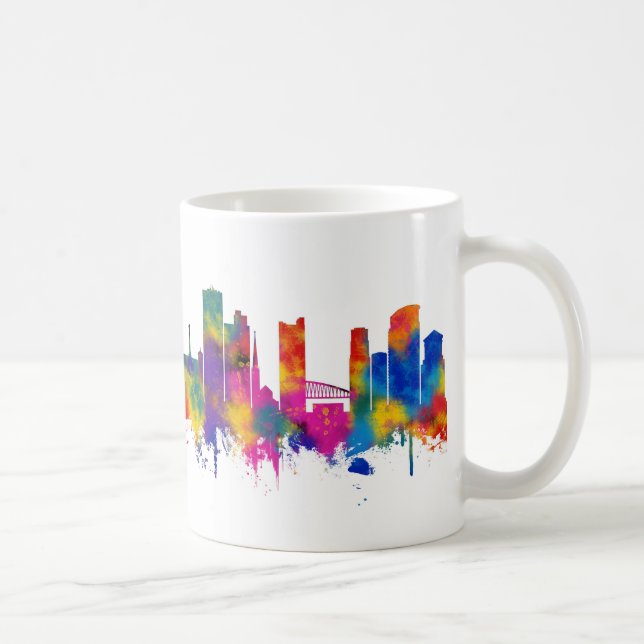 Manchester Skyline Coffee Mug (Right)