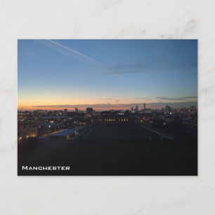 Manchester Skyline Postcard