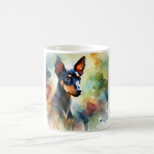 Manchester terrier 071024AREF113 - Watercolor Coffee Mug