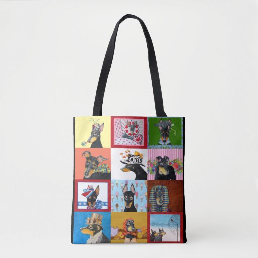 Image of Manchester Terrier All-Over-Print Tote Bag