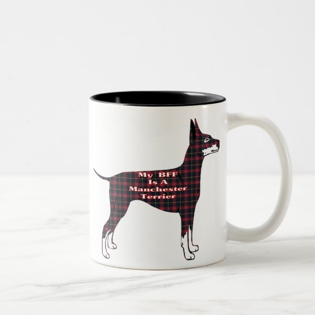 Manchester Terrier BFF Mug (Right)
