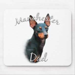 Manchester Terrier Dad 2 Mouse Mat