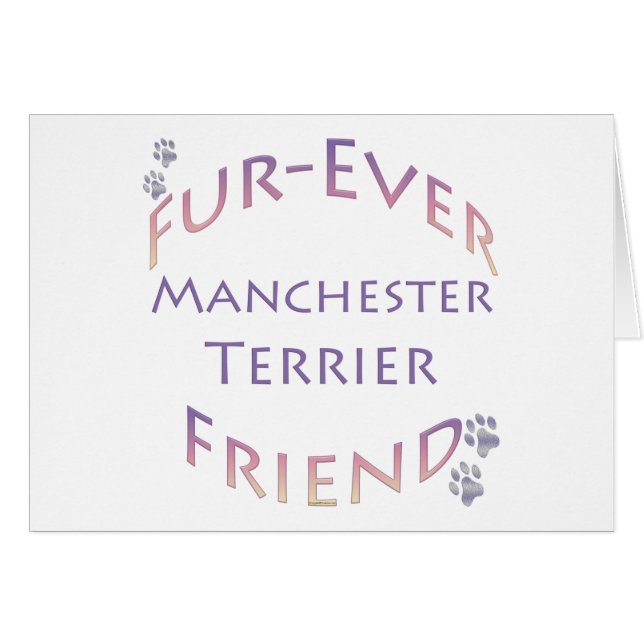 Manchester Terrier Furever (Front Horizontal)