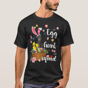 Manchester Terrier Happy Easter Day Easter Colorfu T-Shirt