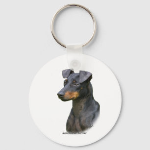 Manchester Terrier Key Ring