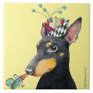 Manchester Terrier Tile (6"x6")