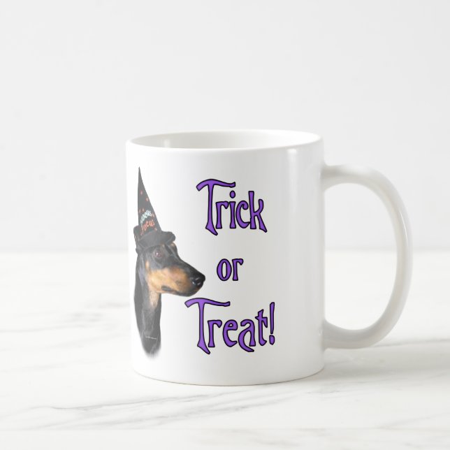 Manchester Terrier Trick Coffee Mug (Right)