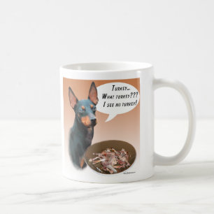 Manchester Terrier Turkey Coffee Mug