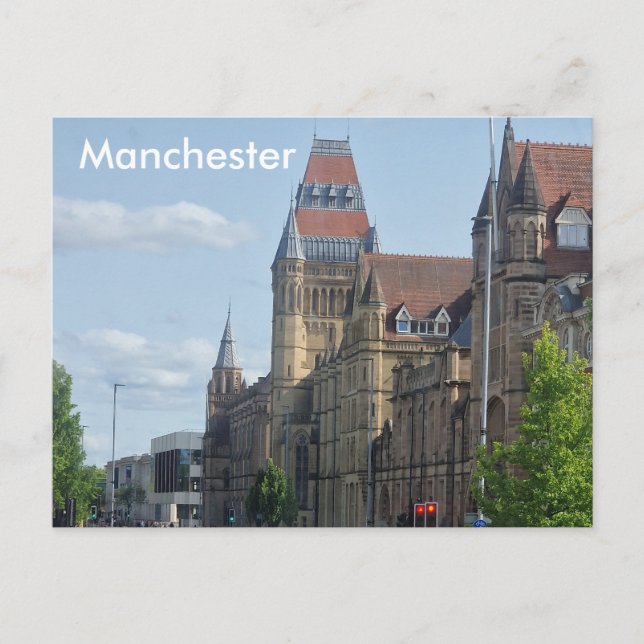 Manchester University Postcard (Front)