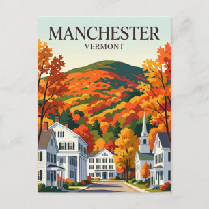 Manchester Vermont Postcard
