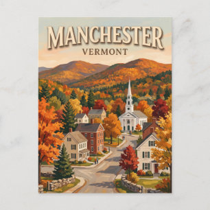 Manchester Vermont Postcard