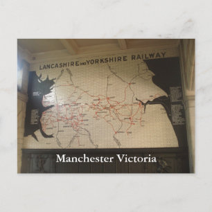 Manchester Victoria Postcard