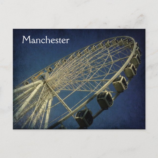 Manchester Wheel Postcard (Front)