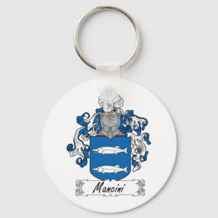 Mancini Family Crest Key Ring