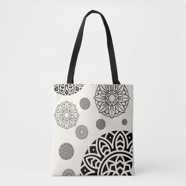 Mandal art design hand bag (Front)