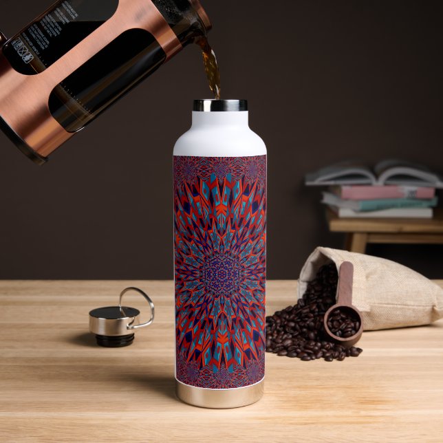 Mandala 11 Water Bottle (Coffee)