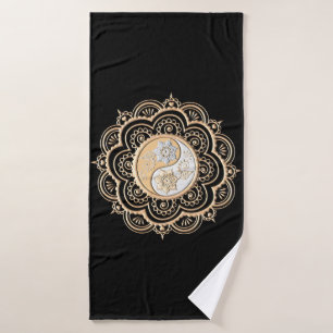 Mandala 1 bath towel set