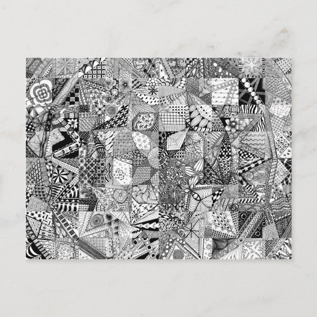 Mandala 1 postcard (Front)