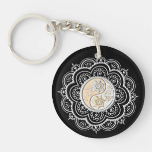 Mandala 2 key ring