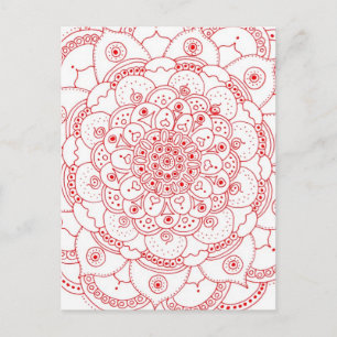 Mandala 2 Postcard