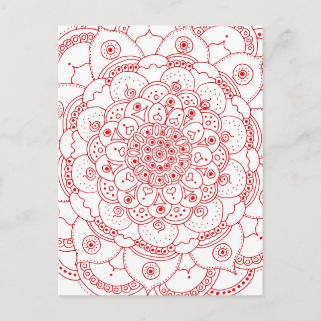 Mandala 2 Postcard (Front)