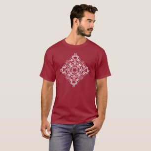 Mandala 2 White T-Shirt