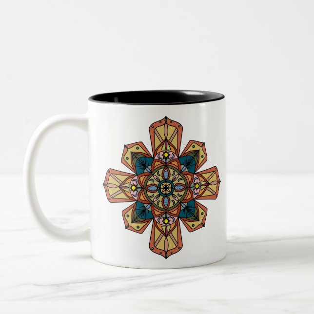 Mandala 3.1 TP Two-Tone Coffee Mug (Left)