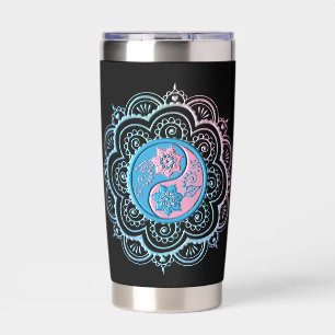 Mandala 4 water bottle insulated tumbler
