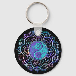 Mandala 5 key ring