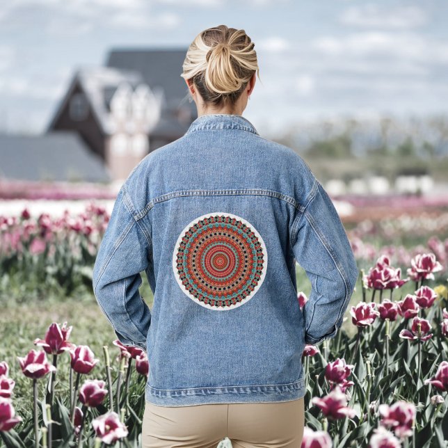 Mandala 6  Denim Jacket (Creator Uploaded)