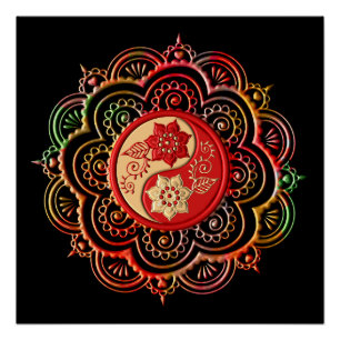 Mandala 6 poster